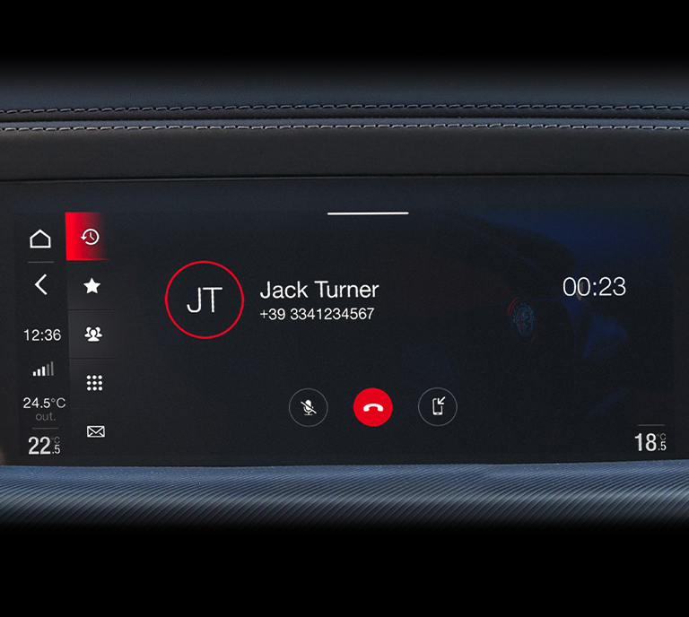 Alfa Romeo Giulia - Infotainment - Telefon