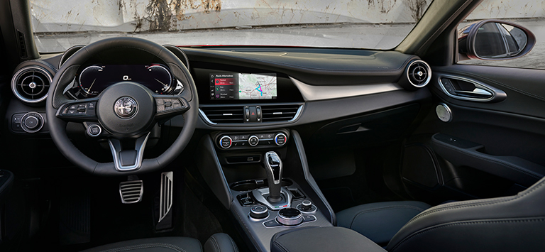 Alfa Romeo Giulia - Unutrašnjost - Zaslon