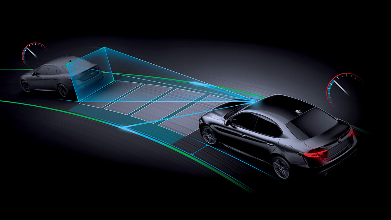 Alfa Romeo Giulia - Sigurnost - Autonomna vožnja na desktopu