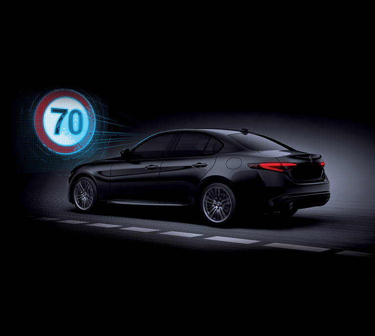 Alfa Romeo Giulia - Sigurnost - Prepoznavanje prometnih znakova