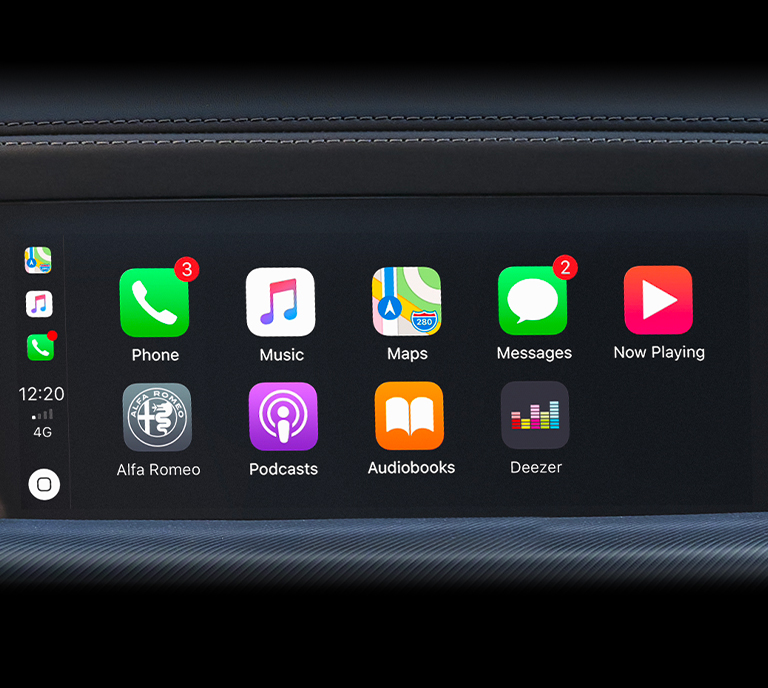 Alfa Romeo Stelvio - MY23 - Infotainment - Apple Carplay