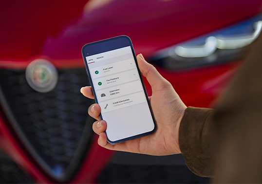 Alfa Romeo Stelvio - App MyAlfa