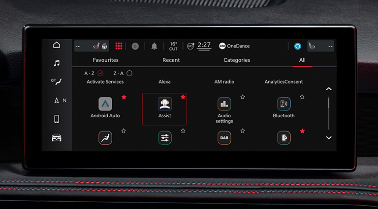 Alfa Romeo Tonale - Popup za povezivanje - Moj asistent