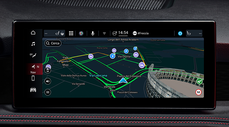 Alfa Romeo Tonale - Popup za povezivanje - Moja navigacija